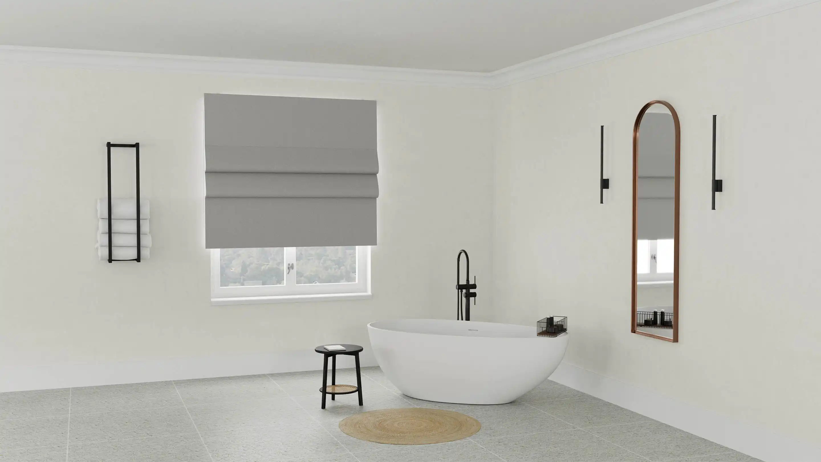 Fusion Sunscreen Roman Blind