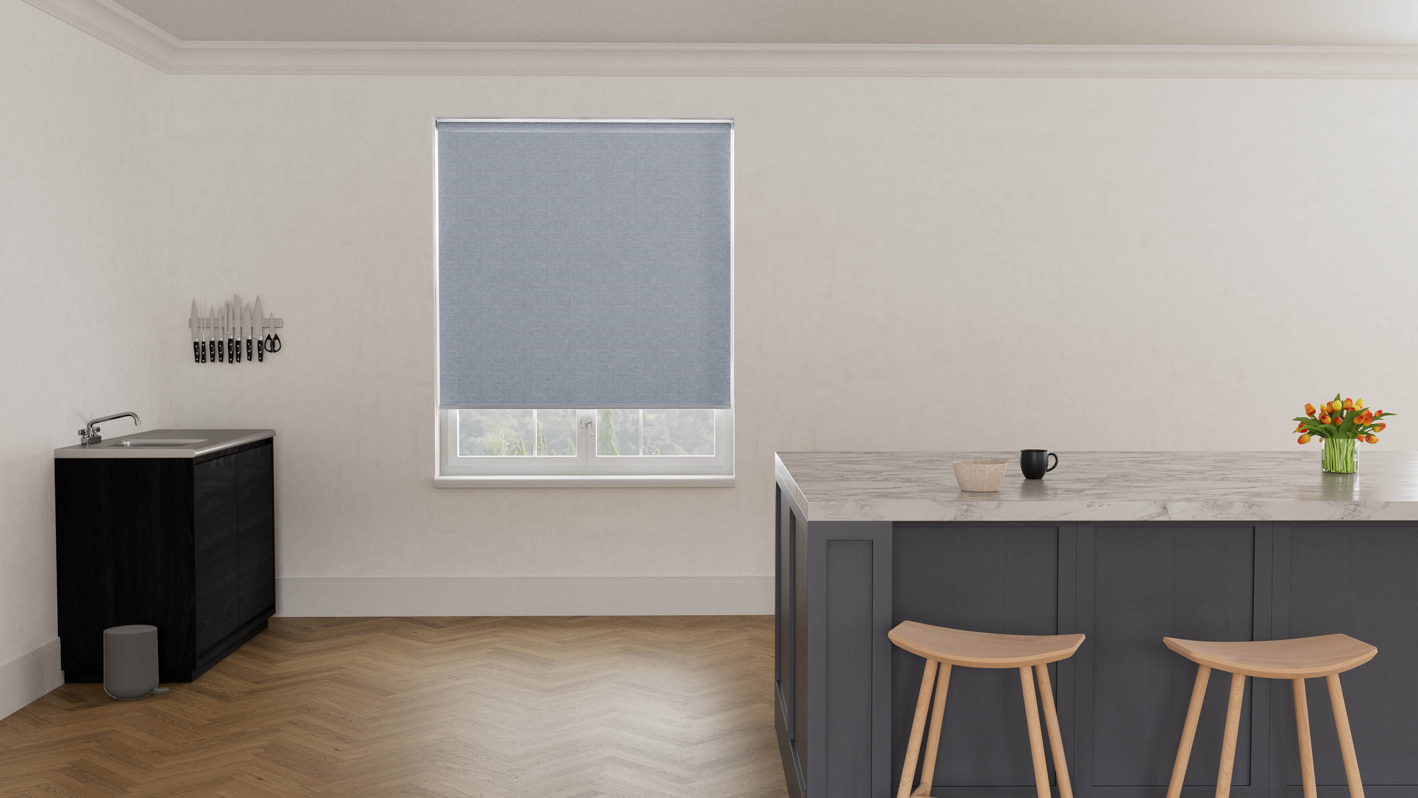 Spectre Sunscreen Roller Blind