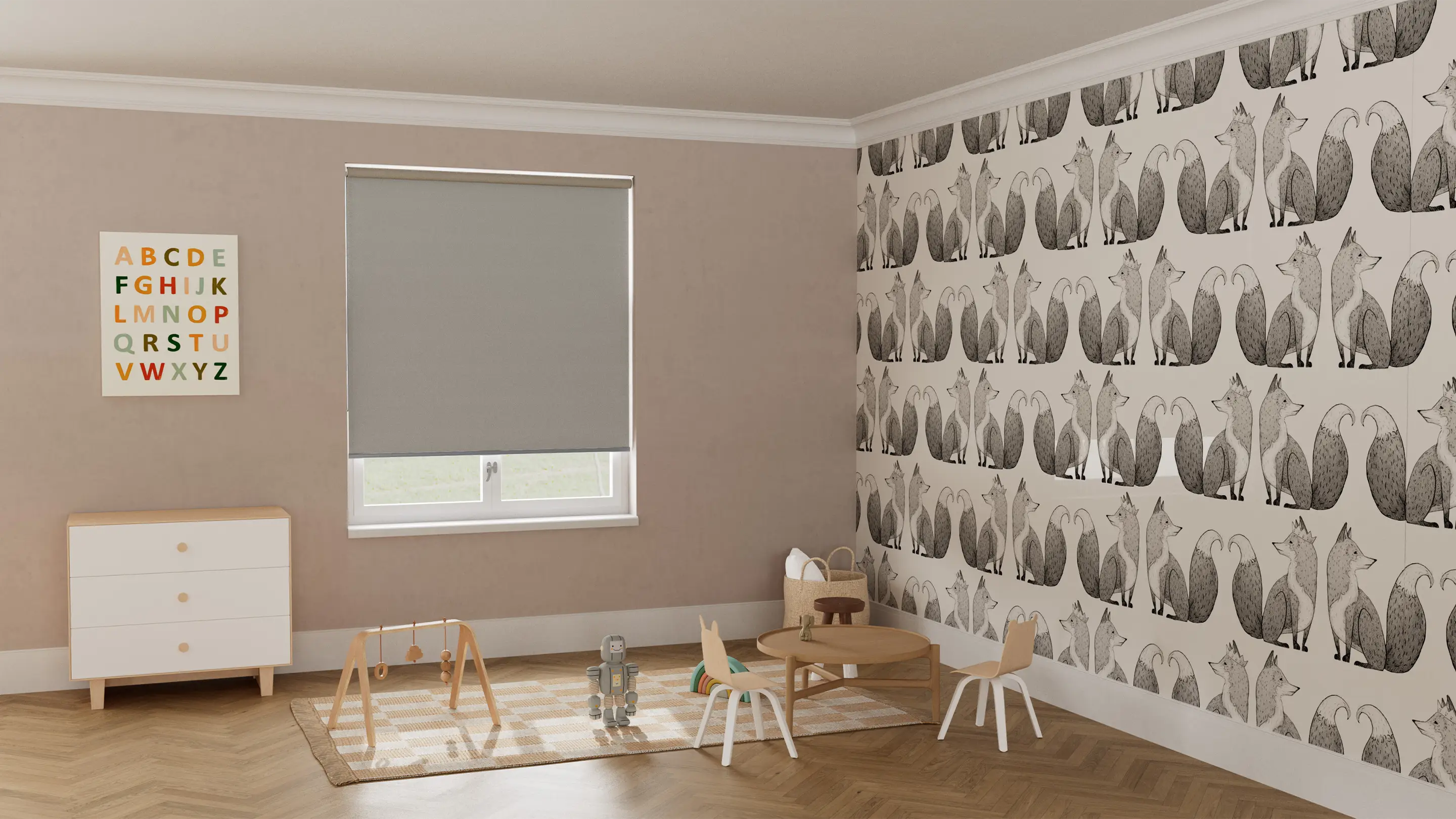 Echo Light Filtering Roller Blind