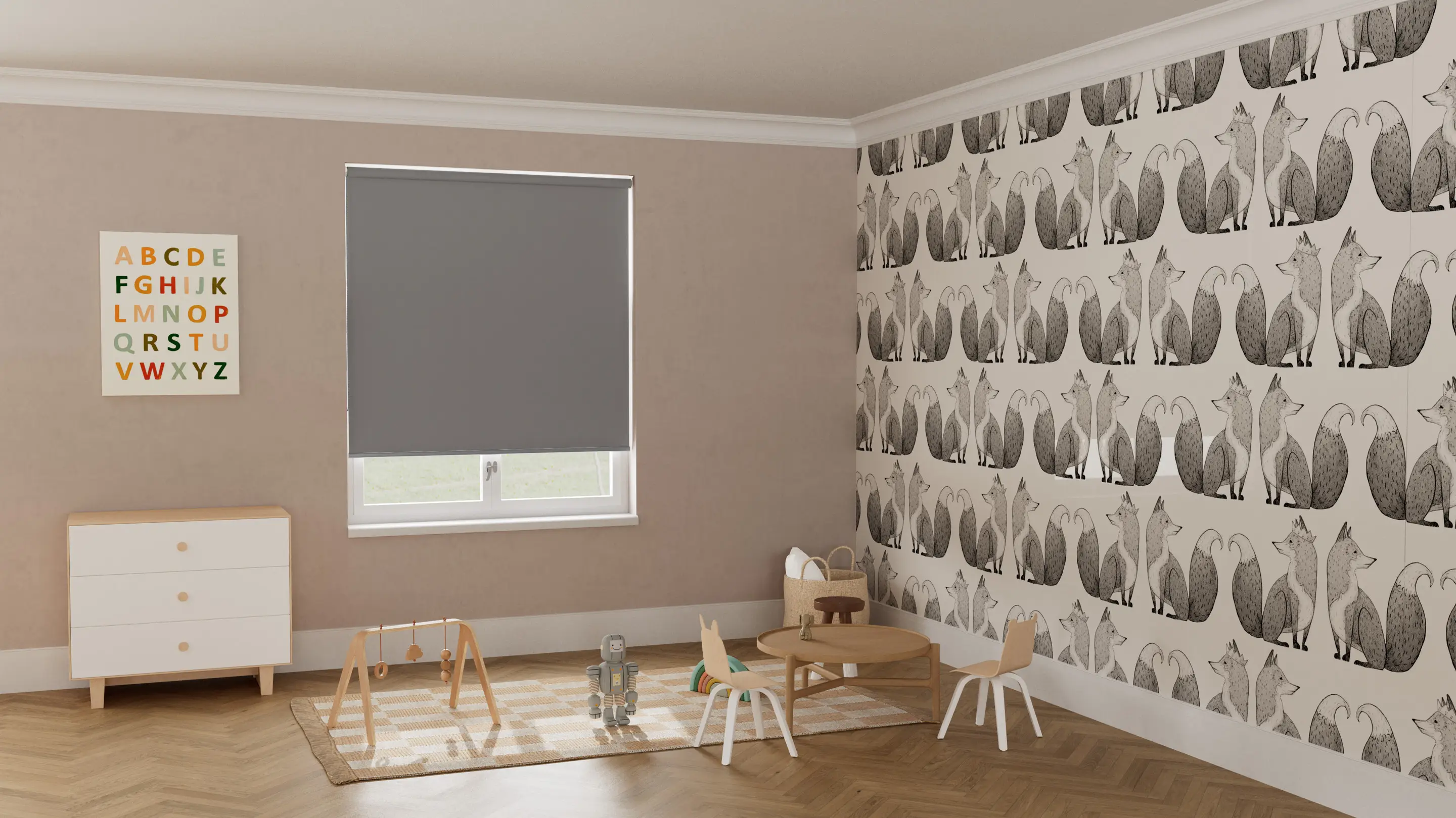 Spectre Sunscreen Roller Blind