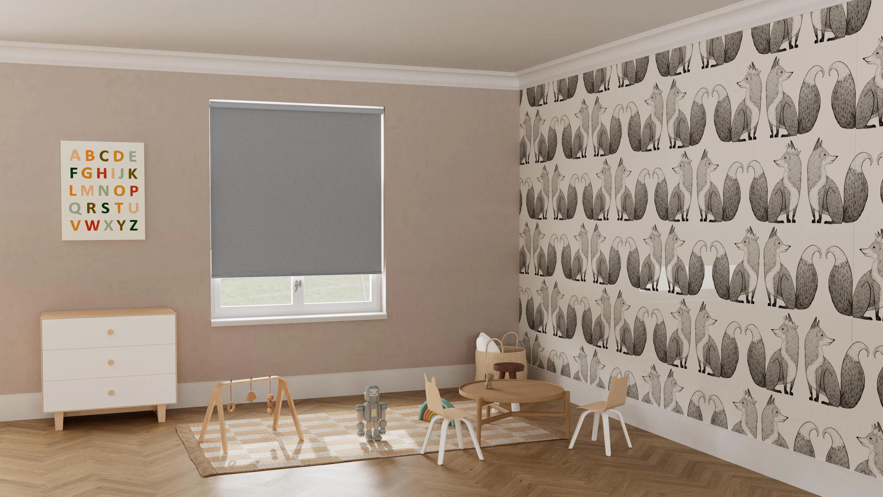 Echo Light Filtering Roller Blind