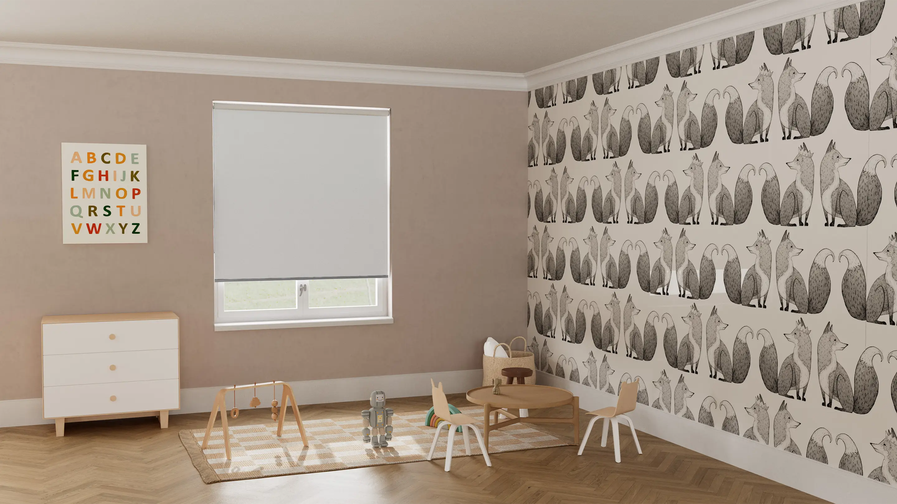 Echo Light Filtering Roller Blind