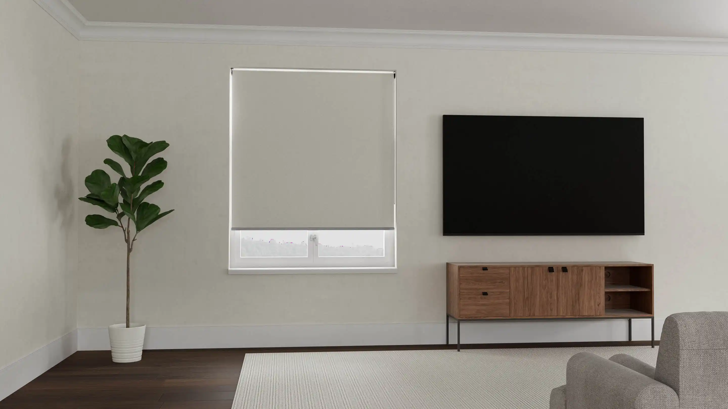 Jersey Light Filtering Roller Blind