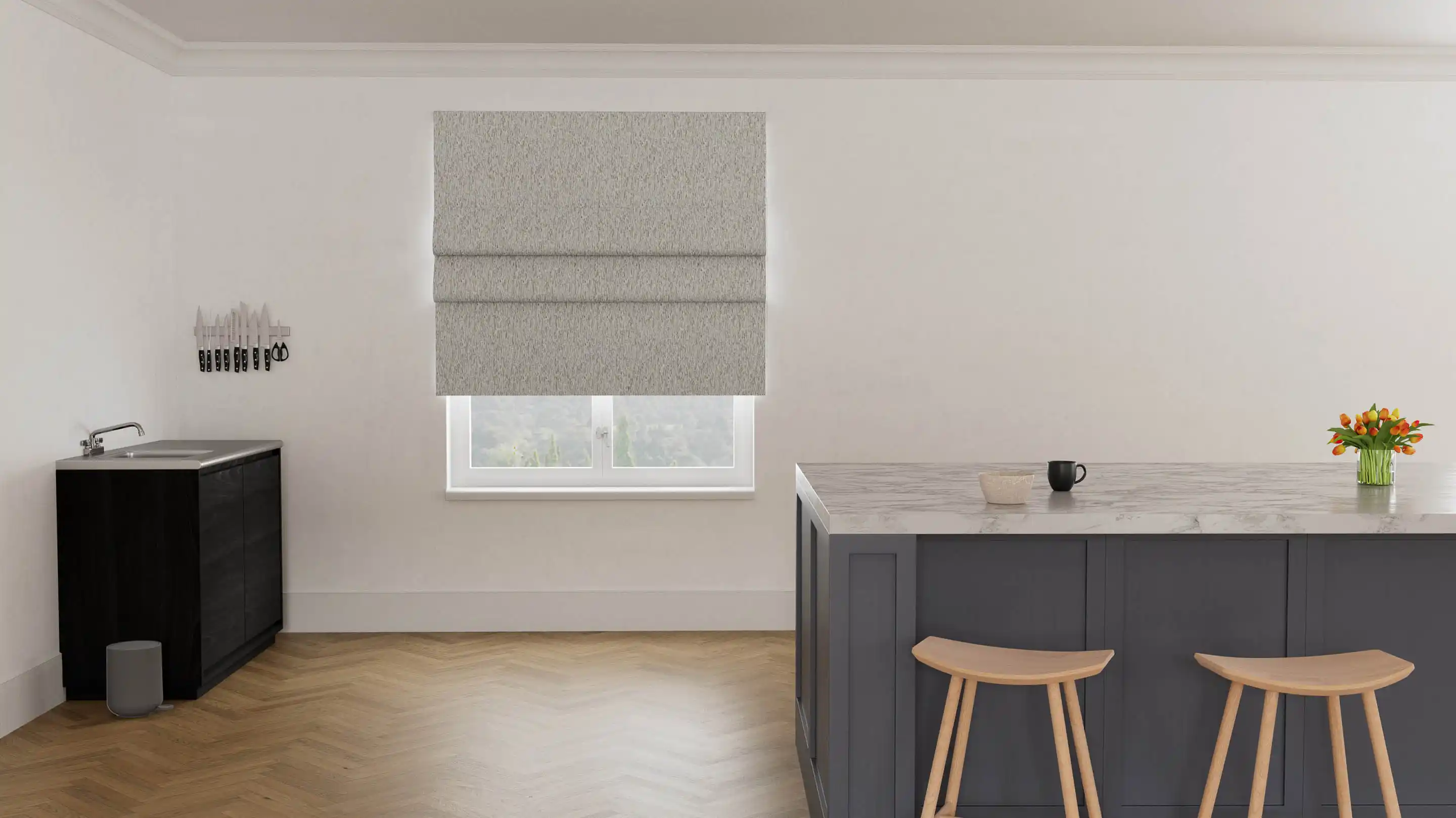 Fusion Sunscreen Roman Blind