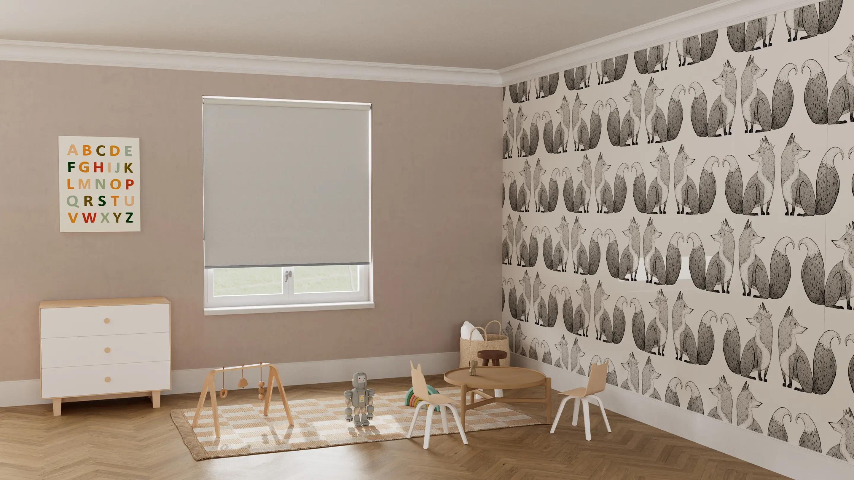 Spectre Sunscreen Roller Blind