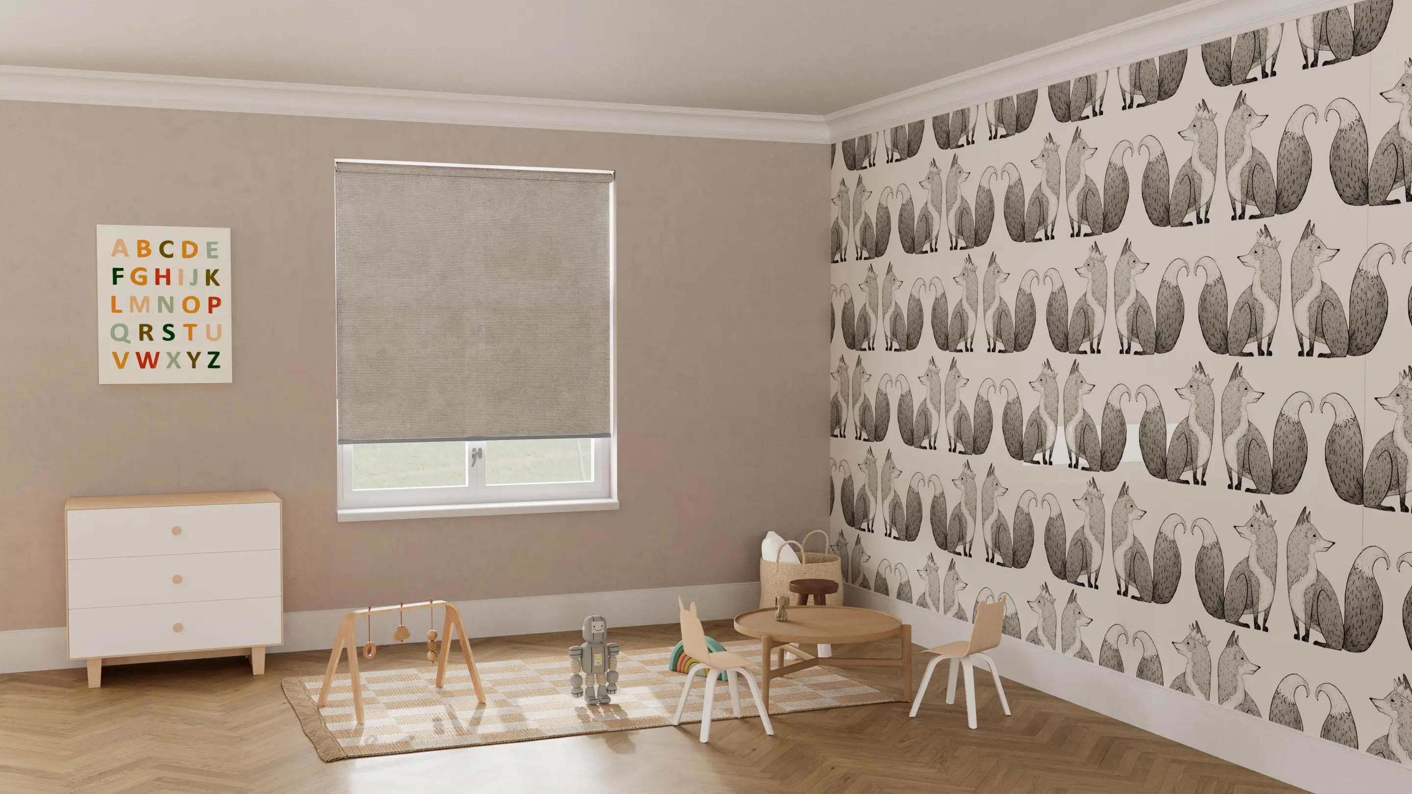 Echo Light Filtering Roller Blind