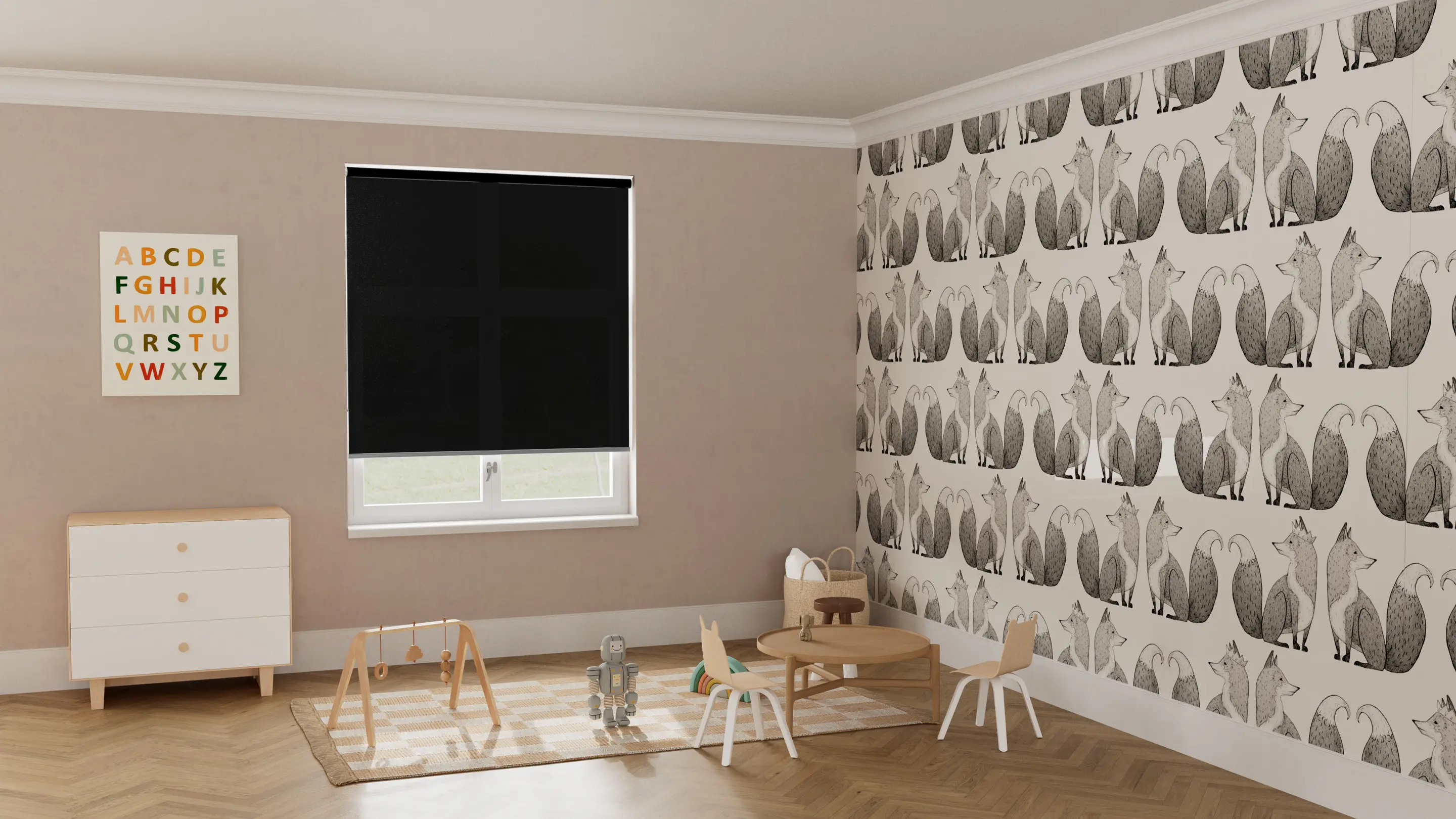 Echo Light Filtering Roller Blind