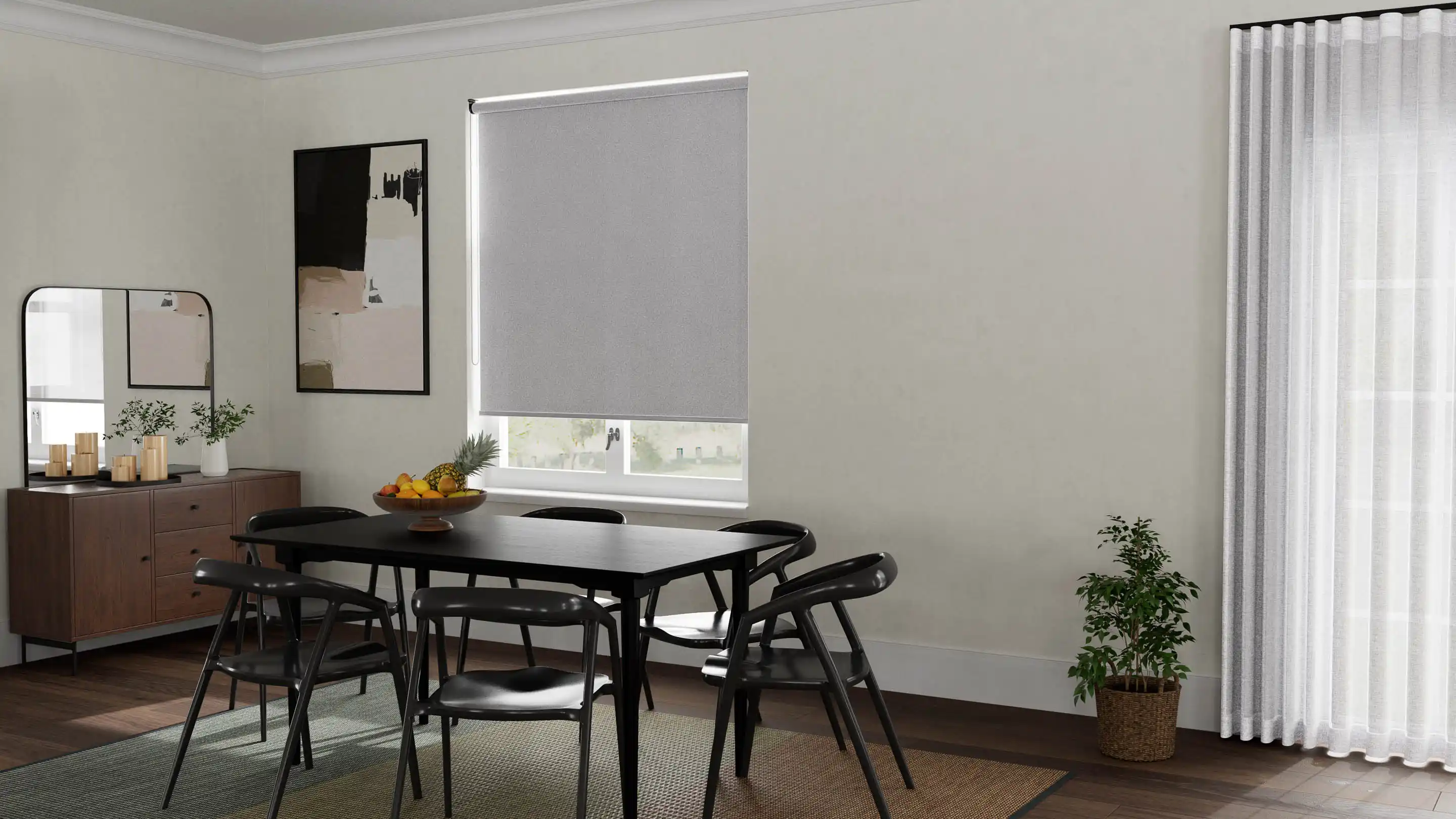 Kimora Light Filtering Roller Blind