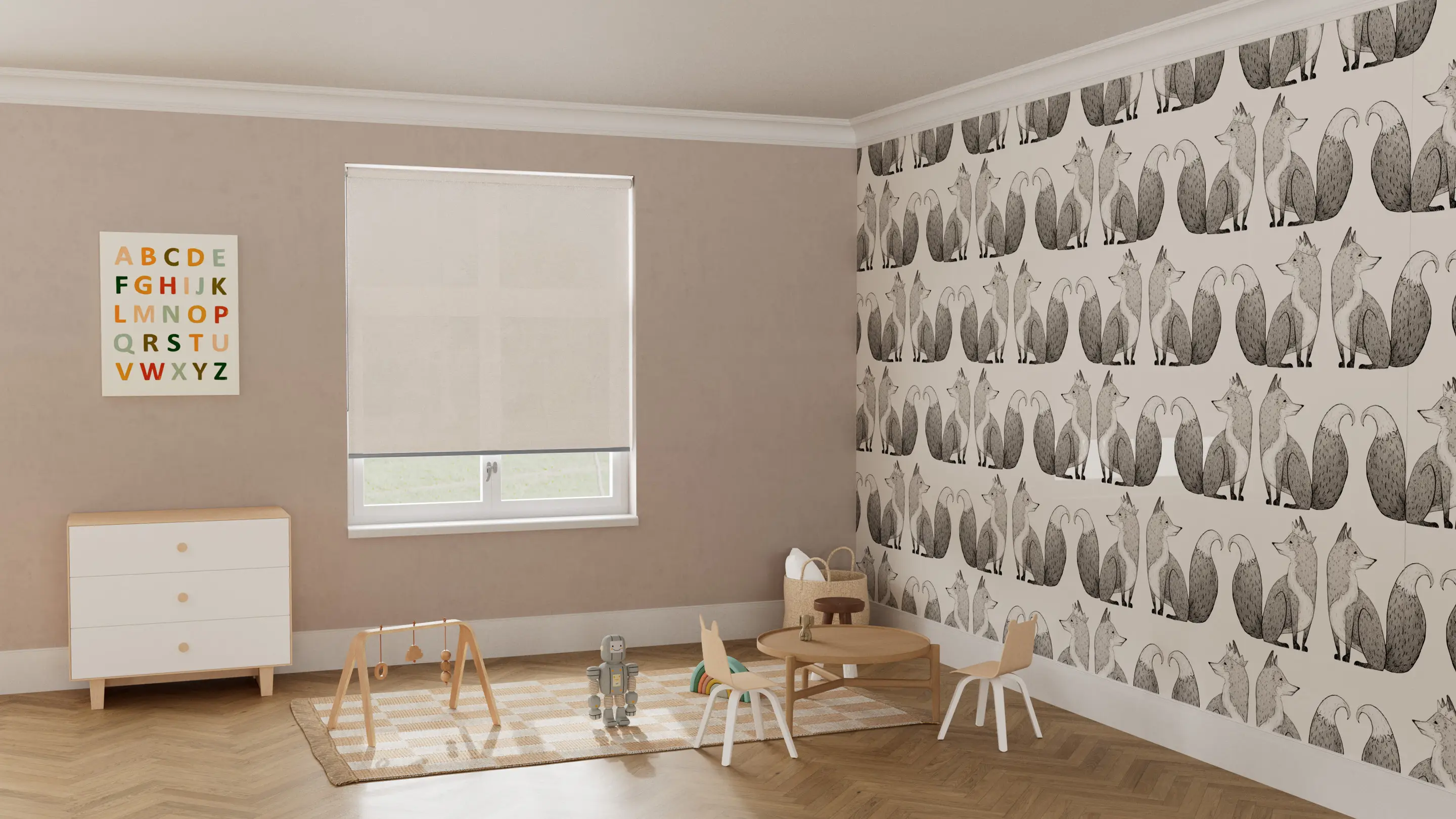 Echo Light Filtering Roller Blind