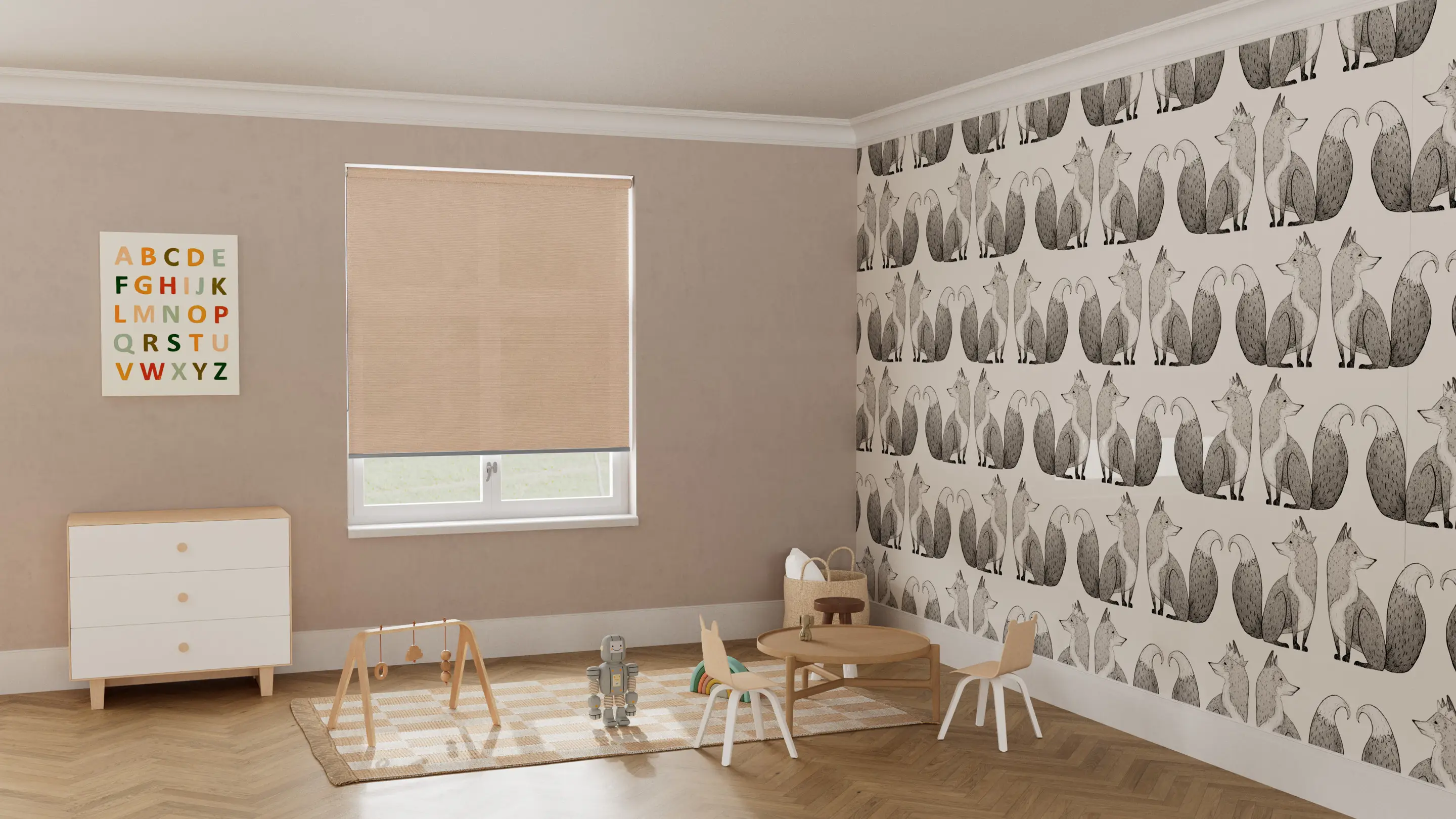 Spectre Sunscreen Roller Blind